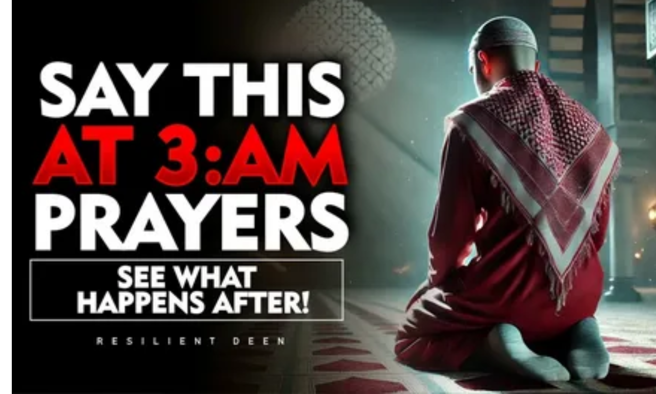 Why is 3AM the best time to pray